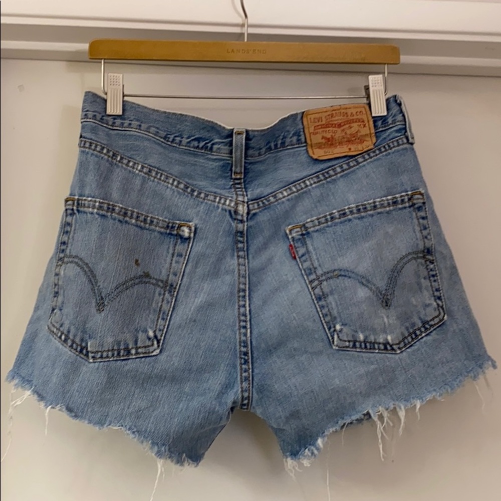 VINTAGE LEVI’S 501 high waisted short size 31 - Picture 4 of 11